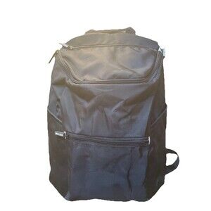 Back Pack Large Padded Pivot Point Black Heat Resistant 2 Side Beverage Holders